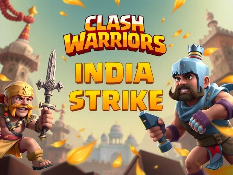 Clash Warriors India Strike Game Banner